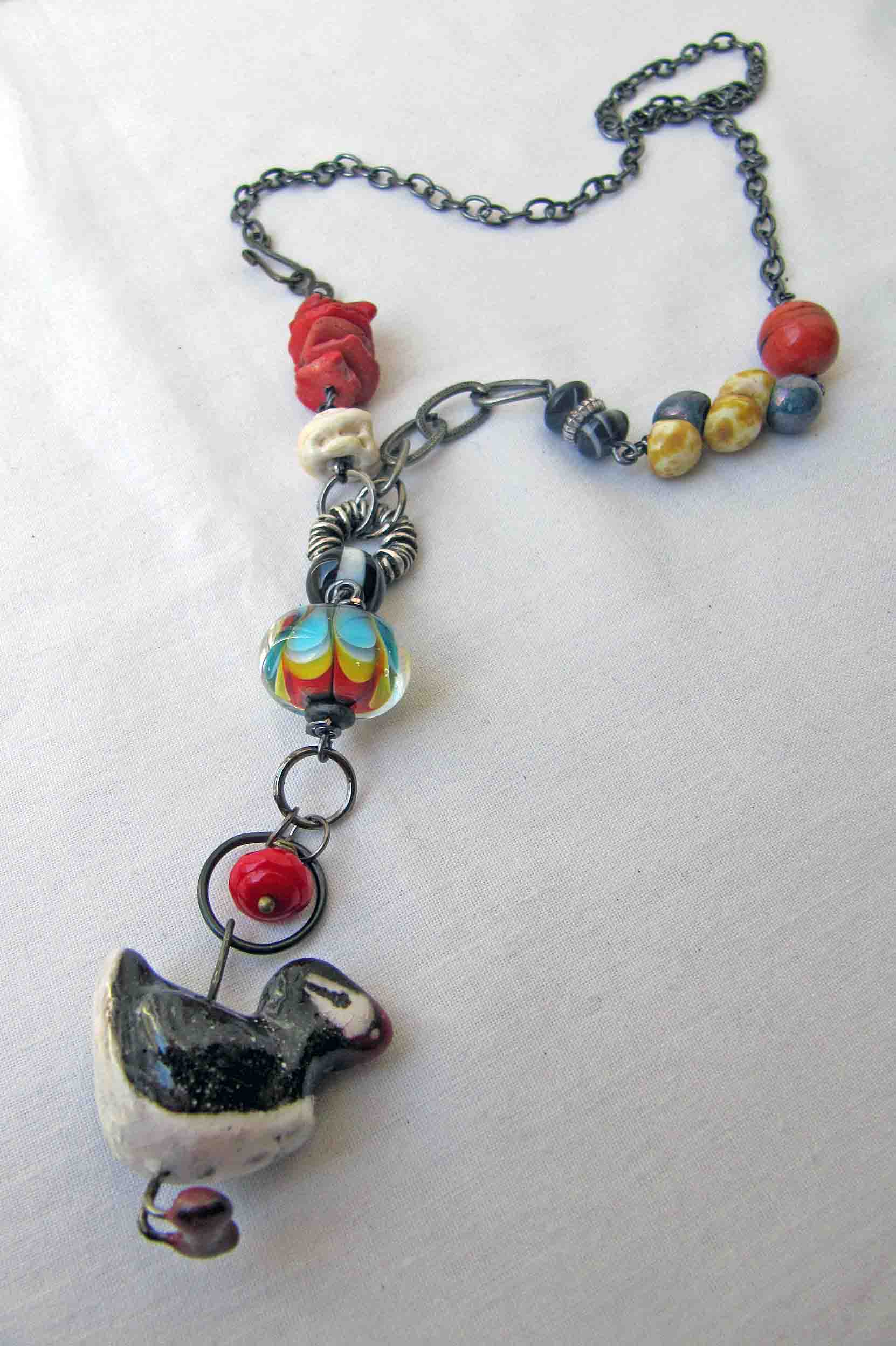 puffin necklace