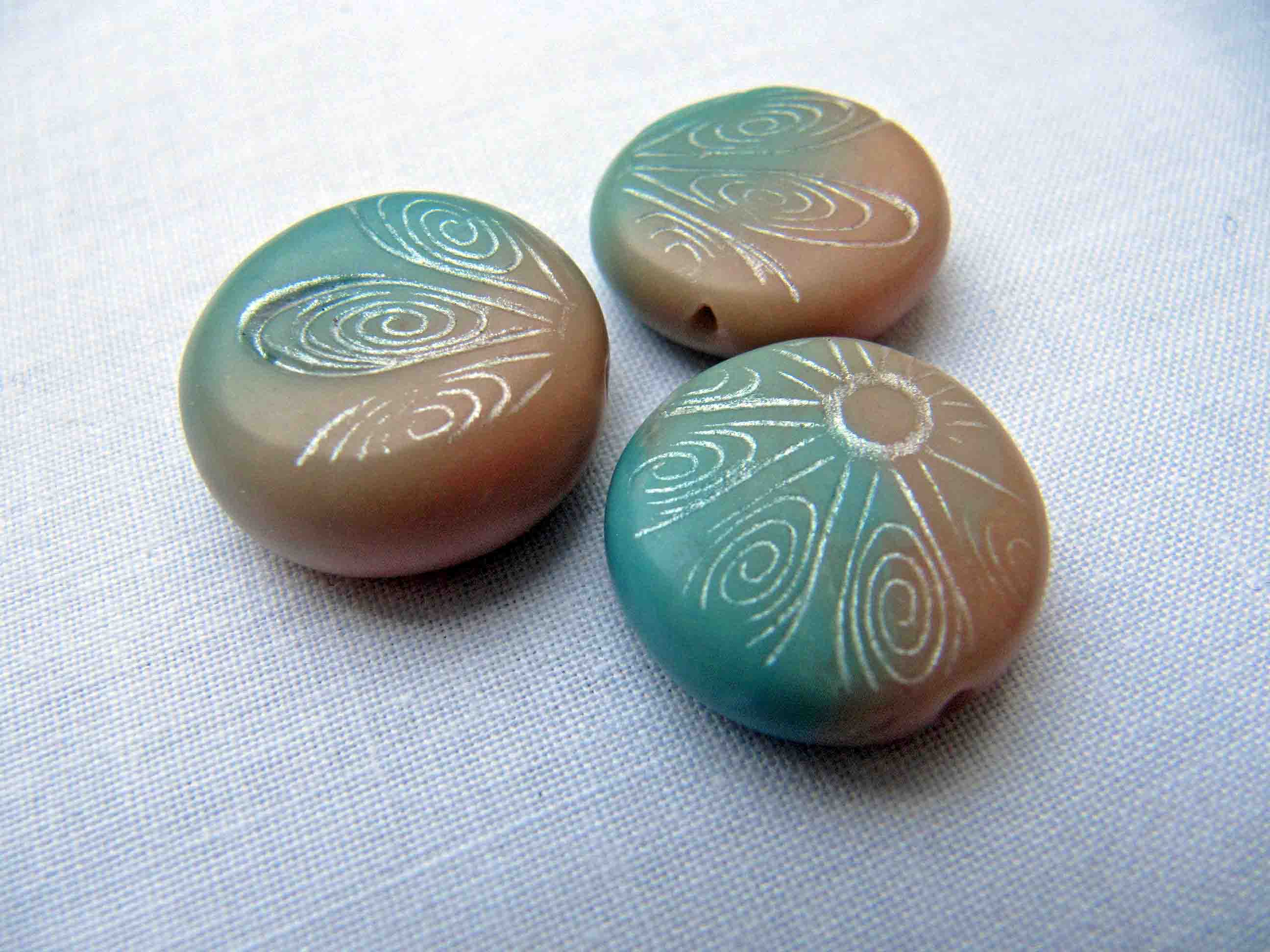 butterfly wing ombre coins