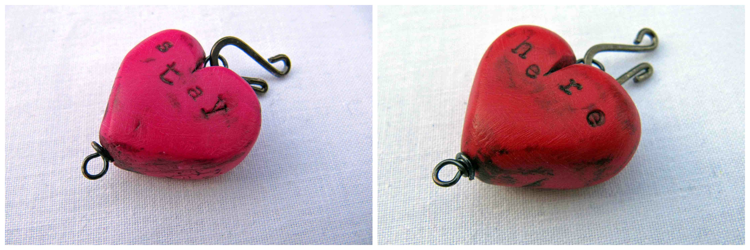 heart clasps