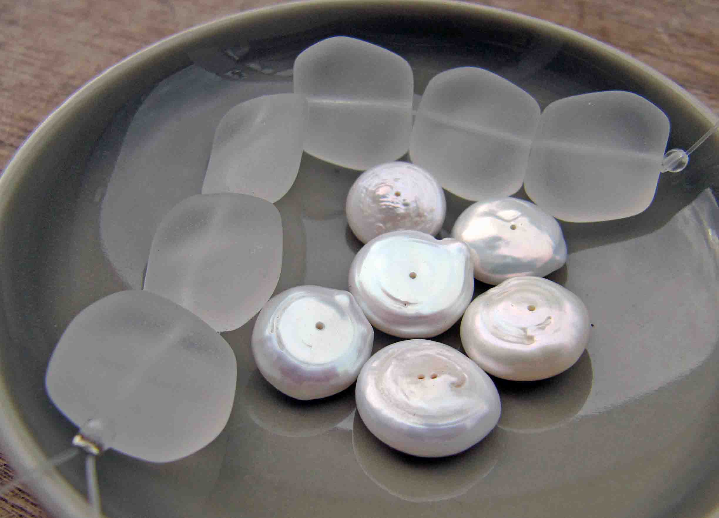 glass and pearls