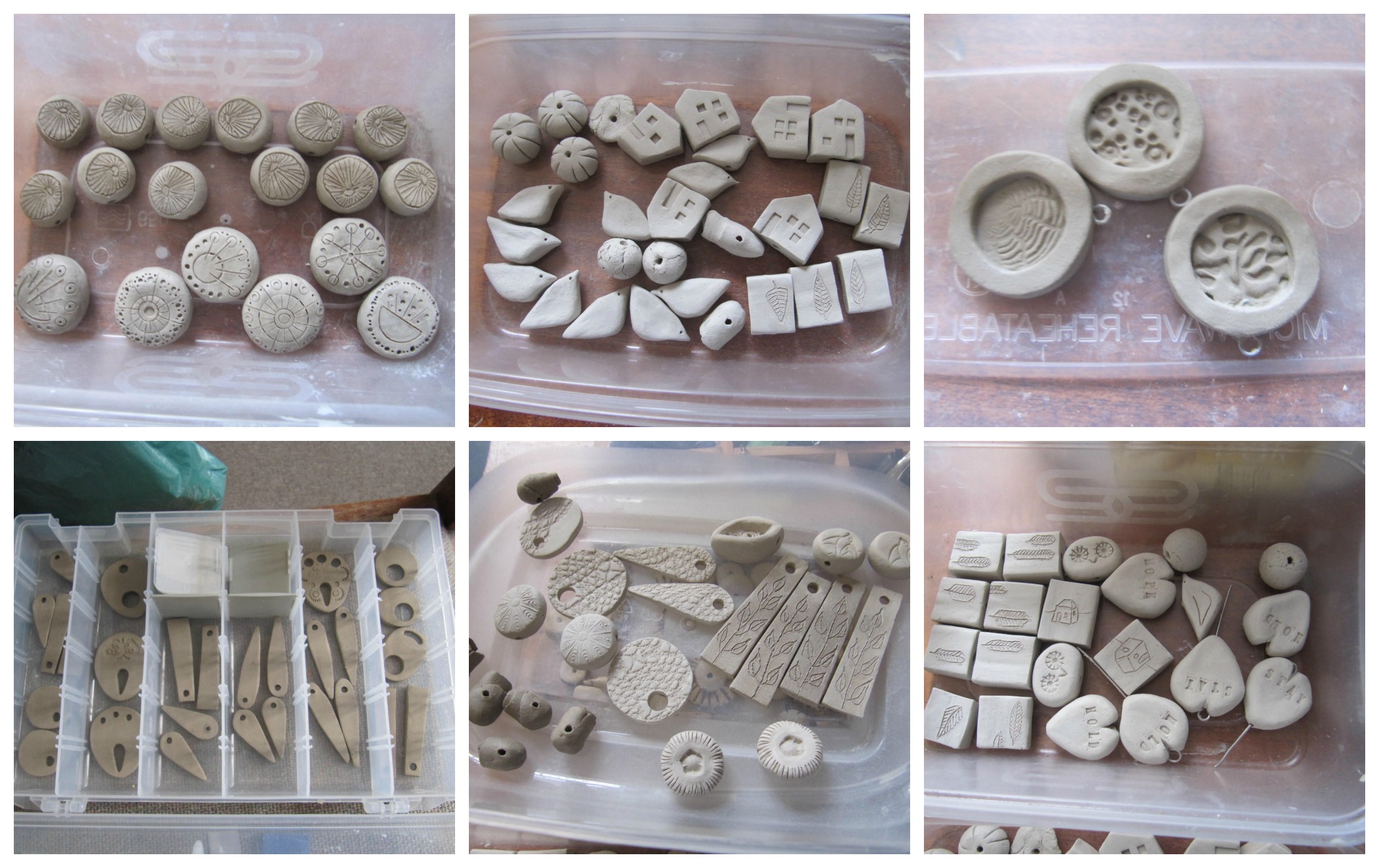 beads in the making
