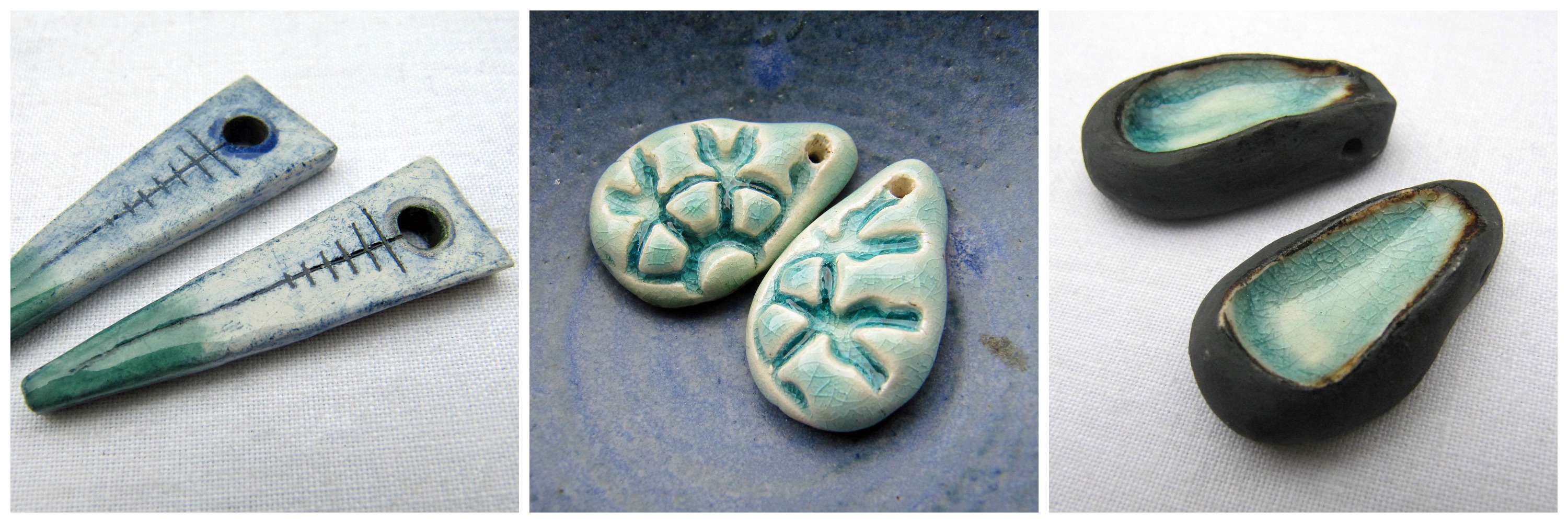 earring pairs blue