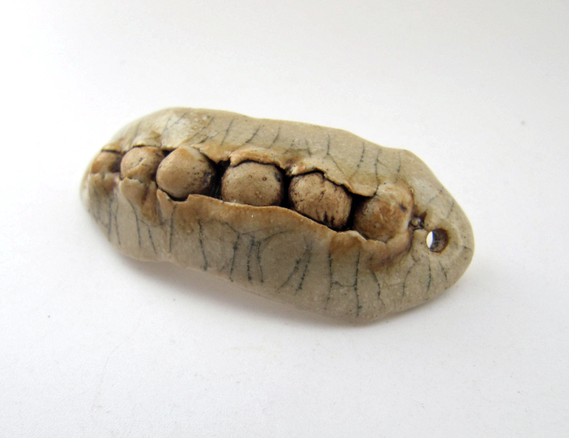 crackled pod bracelet bar 1