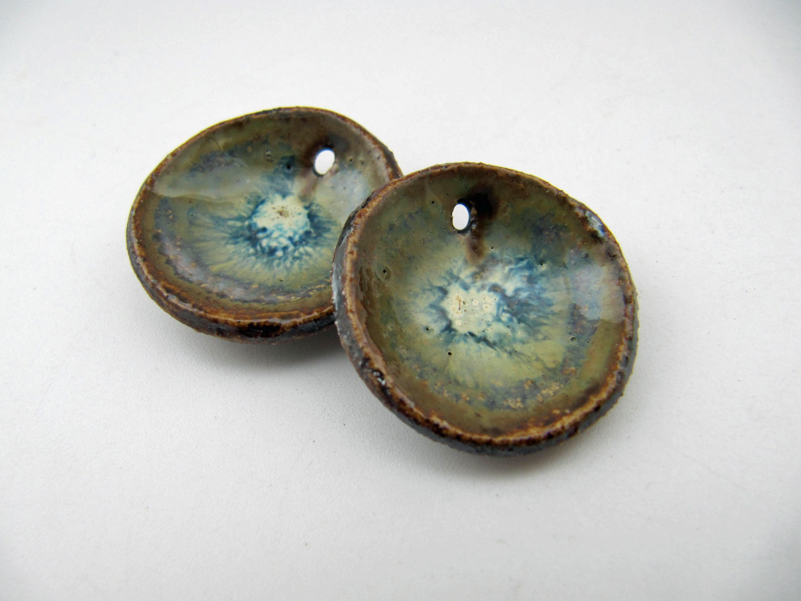 Astral concave earring charms
