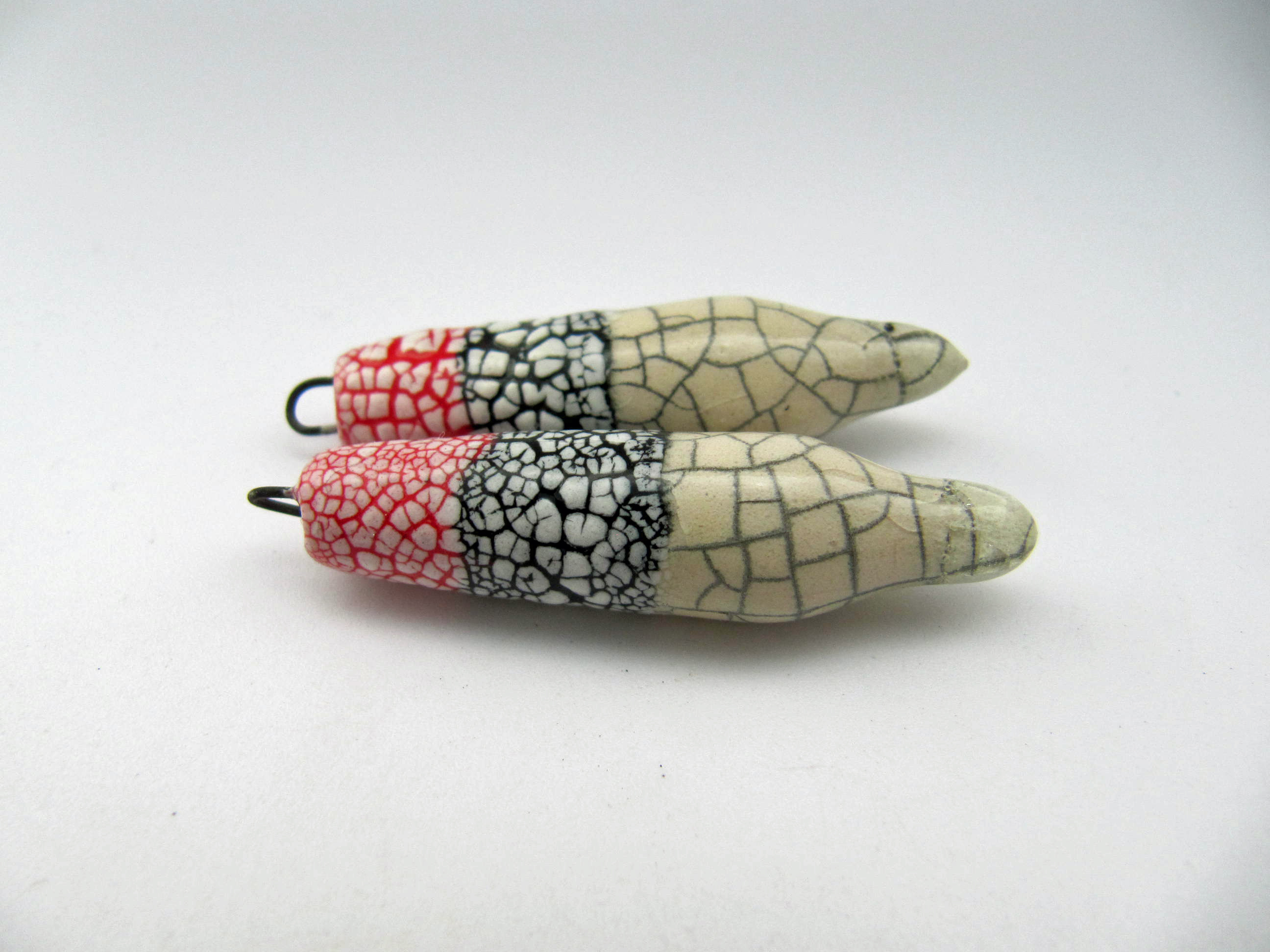 red and black crackle bullets