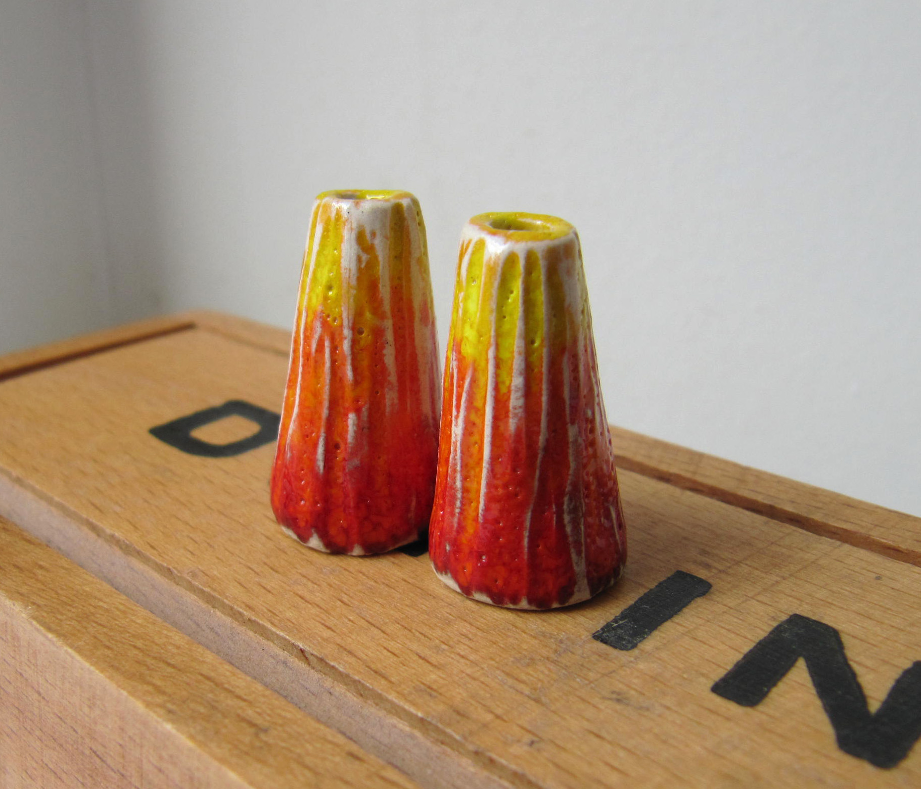 molten-ombre-cone-pair